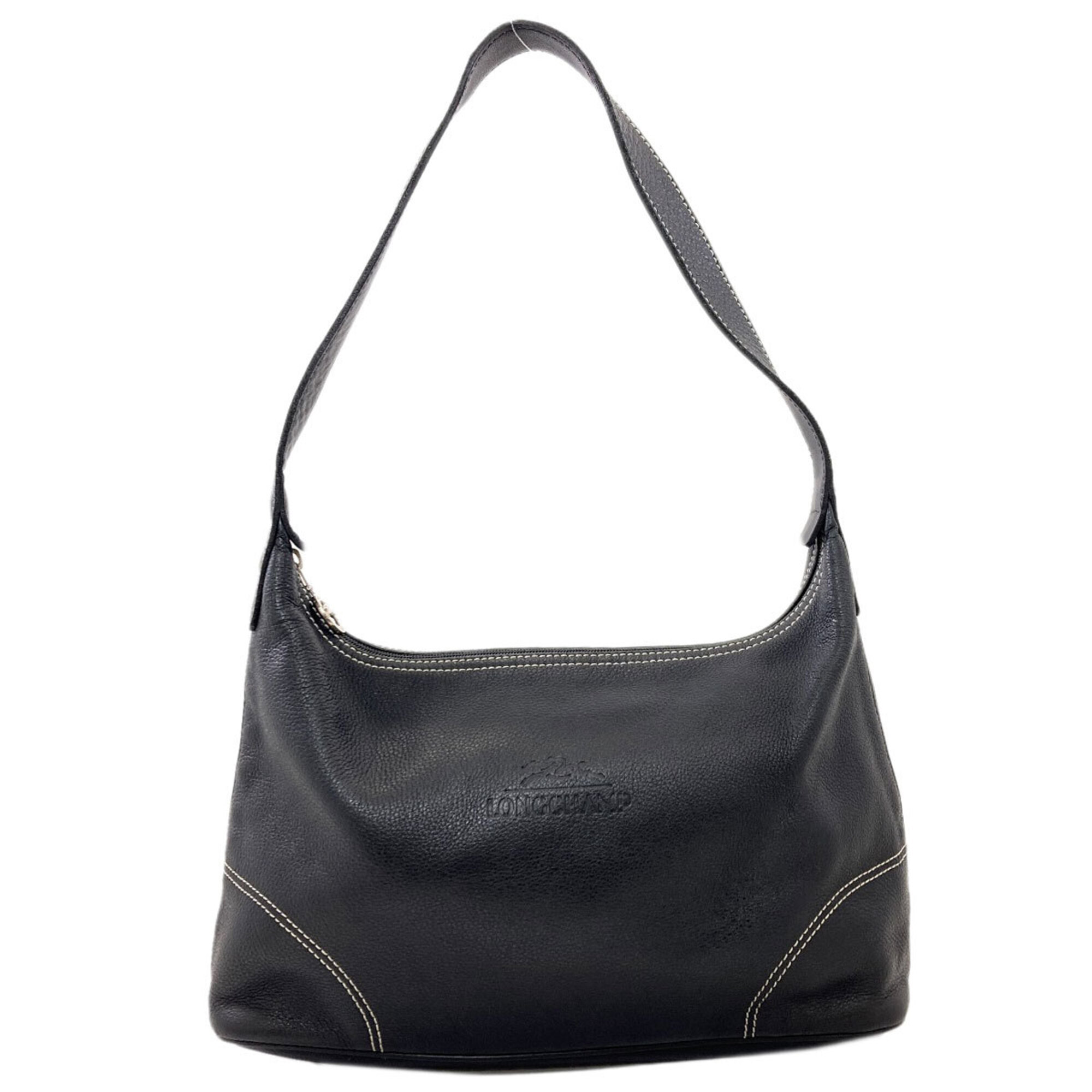 Longchamp One-Shoulder Leather Shoulder Bag For Women